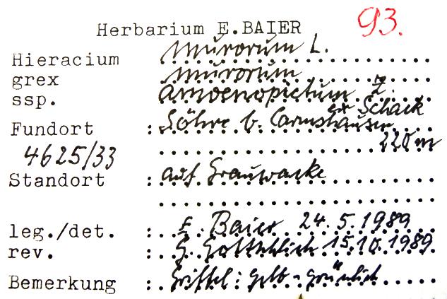 Handschrift Ernst Baier, Beleg aus GOET
