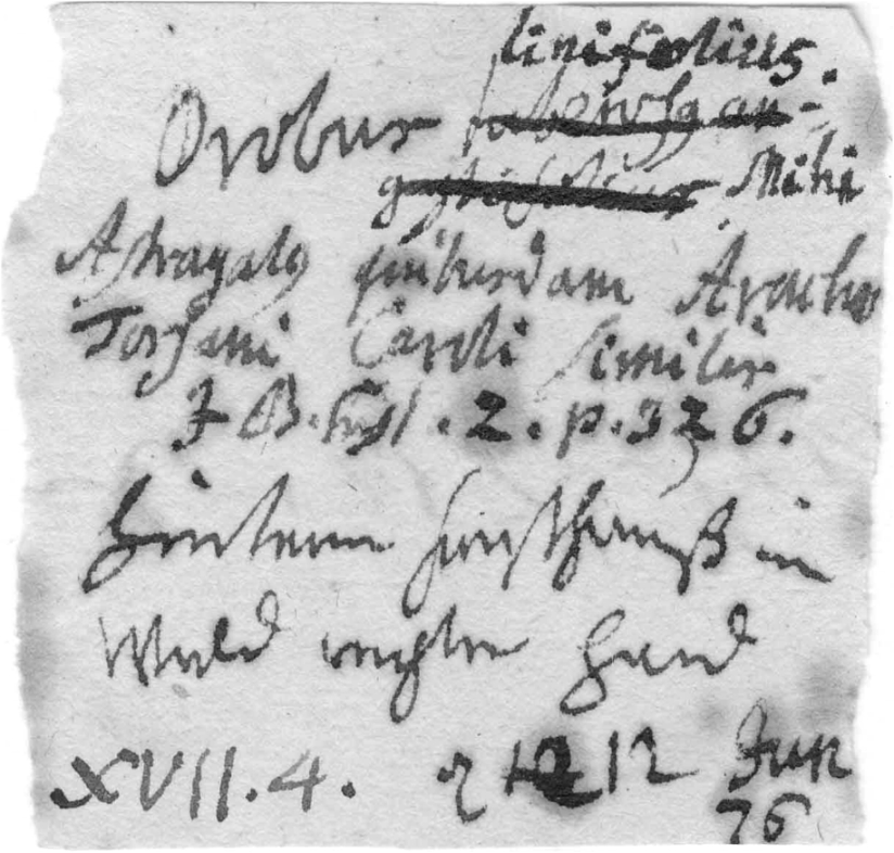 Handschrift Johann Jacob Reichard, Beleg aus FR
